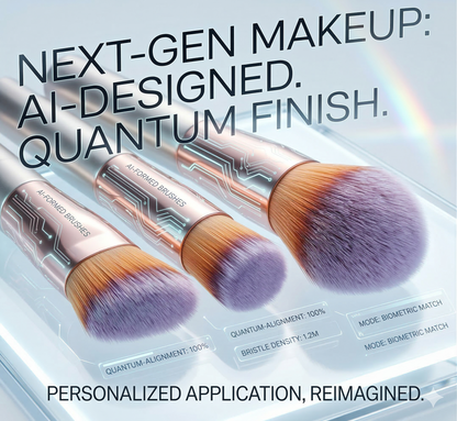 Luxury 14-Piece Synthetic Makeup Brush Kit - Seamless Blending for Foundation, Concealer & Eye Makeup