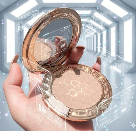 Matte Contour & Bronzer Palette with Mirror | Travel-Friendly Shadow Powder for Natural 3D Nose & Face Repair