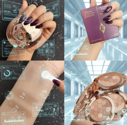 Matte Contour & Bronzer Palette with Mirror | Travel-Friendly Shadow Powder for Natural 3D Nose & Face Repair