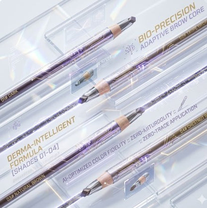 Smudge-Proof Waterproof Eyebrow Pen - Professional Microblading Effect Tattoo Tint for Perfectly Defined Brows