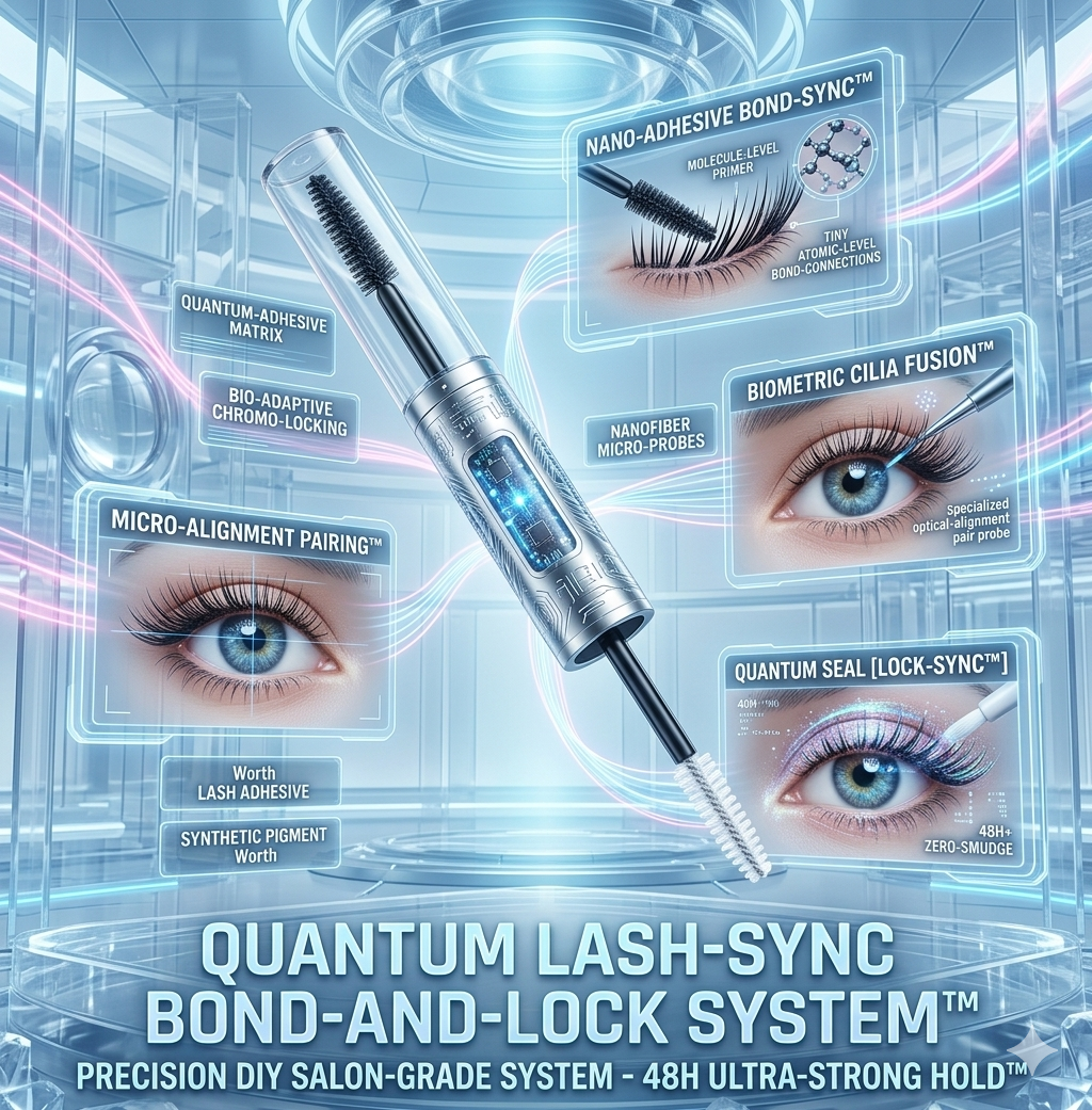 Strong Hold Eyelash Cluster Glue with Seal | Waterproof 48H Wear Professional Lash Adhesive