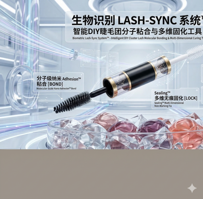 Strong Hold Eyelash Cluster Glue with Seal | Waterproof 48H Wear Professional Lash Adhesive